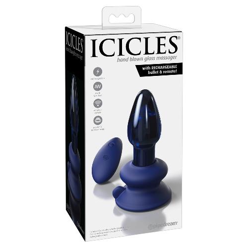 Vibromasseur en verre rechargeable - Icicles No. 85