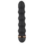 Vibromasseurs Vibromasseur Flexible en Silicone Bendy Wavy - 20 vitesses - 17cm D3.2cm Noir