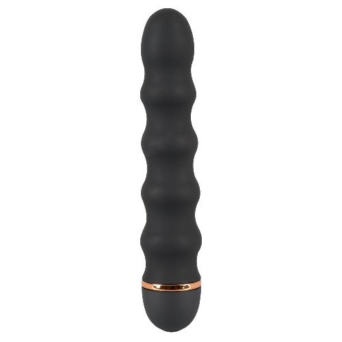 Vibromasseurs Vibromasseur Flexible en Silicone Bendy Wavy - 20 vitesses - 17cm D3.2cm Noir