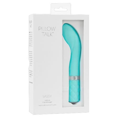 Vibromasseurs Vibromasseur incurve Sassy - Turquoise