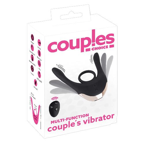 Vibromasseur multifonction pour couple