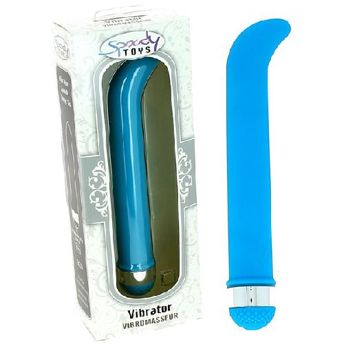 Vibromasseur Neon G-Spot bleu Thirty Seven - 19 cm