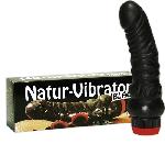 Vibromasseur Noir - 17cm - Natur Vibrator