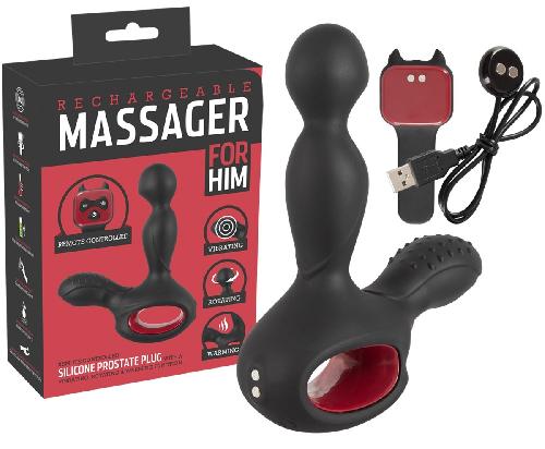 Plugs et godes Anal Vibromasseur Prostate Rechargeable - 9.3cm-D3.3cm