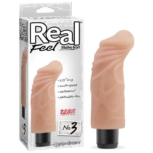 Vibromasseur realiste Real Feel 3 - 14cm