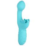 Vibromasseur Rechargeable Butterfly Kiss Turquoise