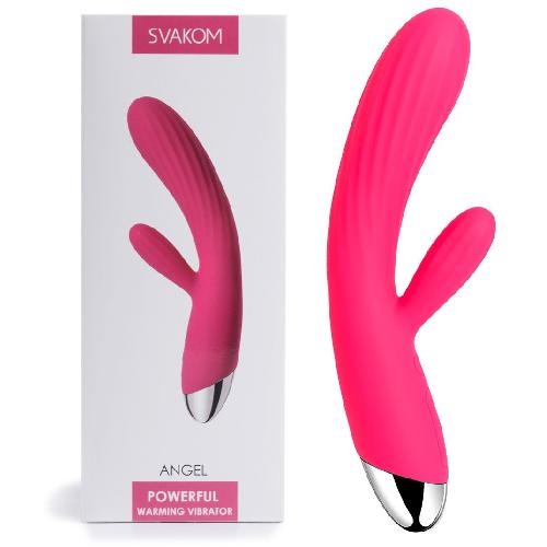 Vibromasseurs Vibromasseur Rechargeable Chauffant Angel