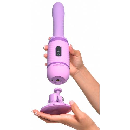 Vibromasseurs Vibromasseur rechargeable chauffant avec fonction choc