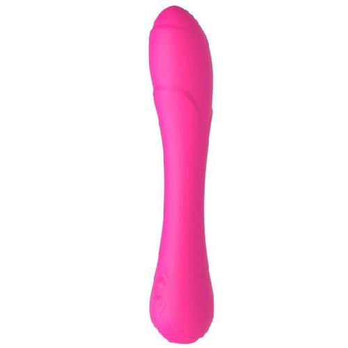 Vibromasseur rechargeable Darlene - Rose - Taille 19cm