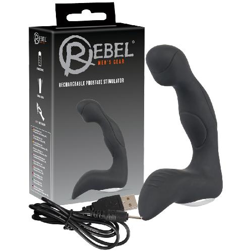 Plugs et godes Anal Vibromasseur Rechargeable De Prostate Rebel