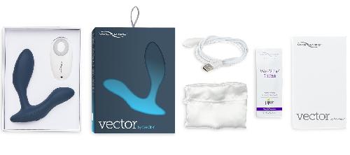 Vibromasseur Rechargeable de Prostate Vector