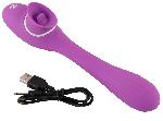 Stimulateurs externes Vibromasseur Rechargeable Double Fonction