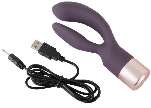 Vibromasseurs Vibromasseur Rechargeable Elegant Double