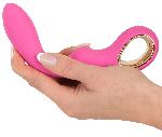 Vibromasseurs Vibromasseur Rechargeable en Silicone Rose Petit