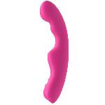 Vibromasseur rechargeable Erin - Rose - Taille 22cm