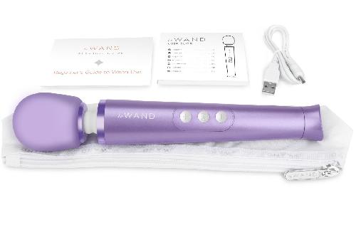 Stimulateurs externes Vibromasseur Rechargeable le Wand Petite Lilas