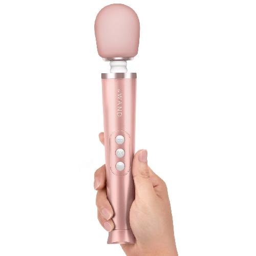 Stimulateurs externes Vibromasseur Rechargeable le Wand Petite Rose