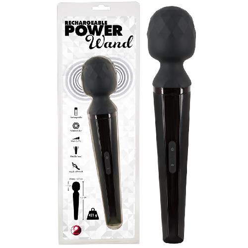 Stimulateurs externes Vibromasseur Rechargeable Power Wand - 31 cm