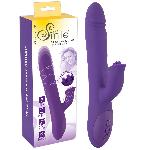 Vibromasseurs Vibromasseur Rechargeable Rotatif + Va et Vient Smile