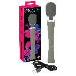 Stimulateurs externes Vibromasseur Rechargeable Super Strong Wand