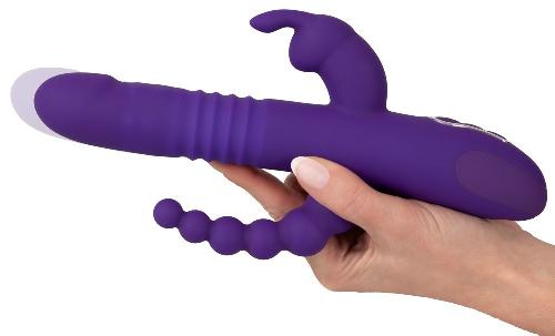 Vibromasseurs Vibromasseur Rechargeable Triple Va-et-Vient Smile