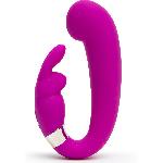 Vibromasseurs Vibromasseur Triple Stimulation USB Happy Rabbit