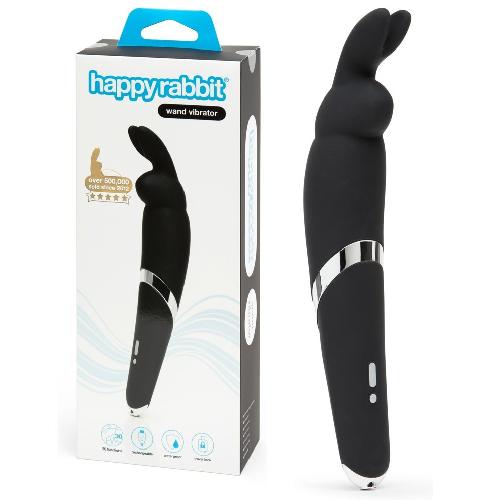 Vibromasseurs Vibromasseur USB Happy Rabbit Wand