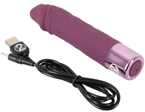 Vibromasseurs Vibromasseur USB Semi-Realiste Elegant Series