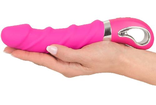 Vibromasseurs Vibromasseur USB Smile Chauffant Rose