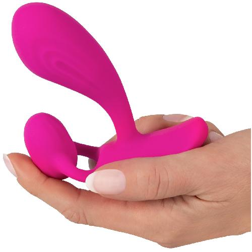 Vibromasseurs Vibromasseur USB Telecommande Triple Stimulation Smile
