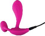 Vibromasseurs Vibromasseur USB Telecommande Triple Stimulation Smile