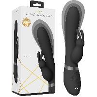 Vibromasseur USB Triple Fonction Gonflant Taka Noir