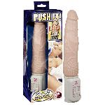 Vibromasseur Va et Vient realiste Push it - Taille 26 cm