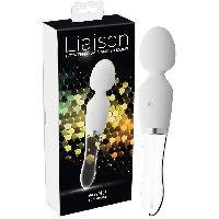 Vibromasseurs Vibromasseur Rechargeable 2 en 1 Liaison Wand LED