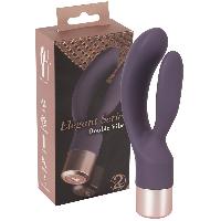 Vibromasseurs Vibromasseur Rechargeable Elegant Double