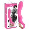 Vibromasseurs Vibromasseur Rechargeable en Silicone Rose Petit