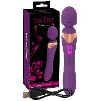 Vibromasseurs Vibromasseur Rechargeable Javida Double