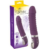 Vibromasseurs Vibromasseur USB Smile Chauffant Violet