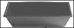 Supports Autoradio de Roger Vide poche 1DIN compatible avec emplacement autoradio - 188x59x68mm