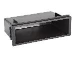 Supports Autoradio de Roger Vide poche autoradio cadre 2Din compatible avec VW Passat Fox Polo - Noir 168x49x103mm