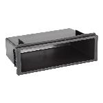 Vide poche autoradio cadre 2Din compatible avec VW Passat Fox Polo - Noir 168x49x103mm Vide poche autoradio cadre 2Din compatible avec VW Passat Fox Polo - Noir 168x49x103mm