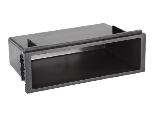 Supports Autoradio de Roger Vide poche autoradio cadre 2Din compatible avec VW Passat Fox Polo - Noir 168x49x103mm