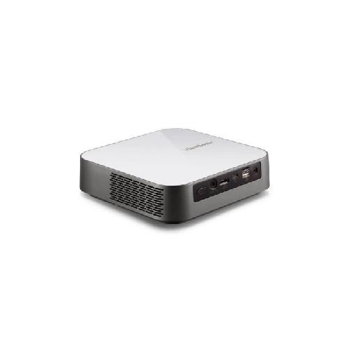 Videoprojecteur VIEWSONIC M2e - Videoprojecteur portable LED Full HD -1920x1080- - 2x3W - 1000 lumens LED - Bluetooth. Wi-fi. USB - Gris