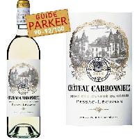 Vin Blanc CHATEAU CARBONNIEUX 2020 Pessac Leognan Grand cru classe Vin de Bordeaux - Blanc - 75 cl