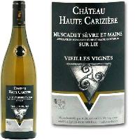 Vin Blanc Chateau Haute Cariziere Muscadet Sevre et Maine - Vin blanc de Loire