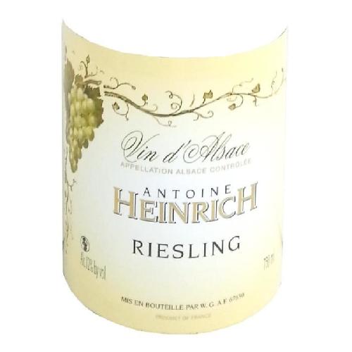 Vin Blanc Vin blanc d'Alsace - HEINRICH Riesling - AOC - 75 cl