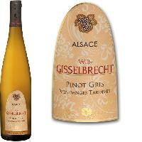 Vin Blanc Gisselbrecht 2016 Pinot Gris Vendanges Tardives - Vin blanc d'Alsace