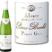 Vin Blanc Pierre Brecht 2021 Pinot Gris Réserve - Vin blanc d'Alsace