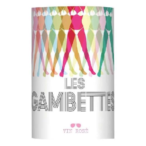 Vin Rose Vin rosé Les Gambettes 2022 Vins de Pays d'Oc - Languedoc-Roussillon - 75 cl