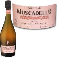 Vin Rose Muscadellu Muscat Pétillant Rosé